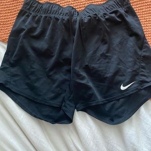 Black Nike shorts